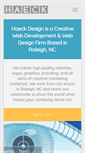 Mobile Screenshot of haeckdesign.com